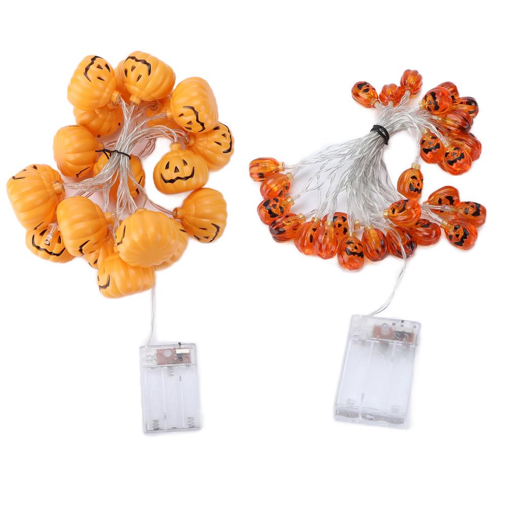 Pumpkin Lights String Halloween LED Decoration Holiday Decorative Lantern for Indoor Indoor