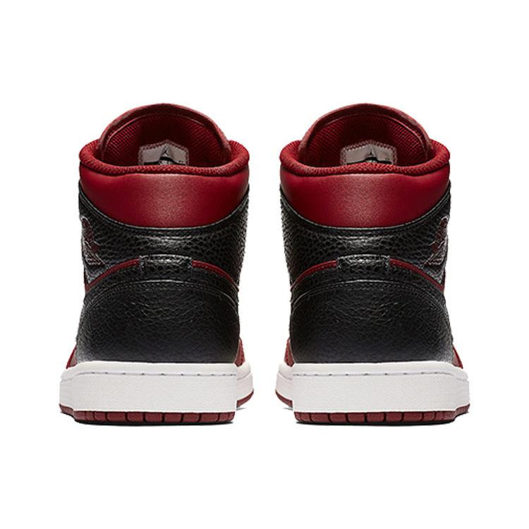 Jordan 1 Retro Mid Team Red Black 554724-601