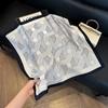 New silk scarf women's fashion versatile high-end small square scarf Korean version neck protection scarf spring and autumn retro scarf binding bag