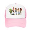 Șapci de șoferi pentru jocul Subway Surfers, Mărime pentru adulți, Șapcă tip „Dad Hat”, Șapcă de lucru tip Trucker, Șapci de soare, Poliester ajustabil cu plasă, Șapcă de baseball, Primăvară