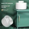 1 Stück 360° drehbarer Make-up-Pinsel-Organizer Kosmetik-Organizer 5 Fächer Make-up-Pinsel-Becher Badezimmer-Waschtisch Schreibtisch Aufbewahrungs-Halter Tasche