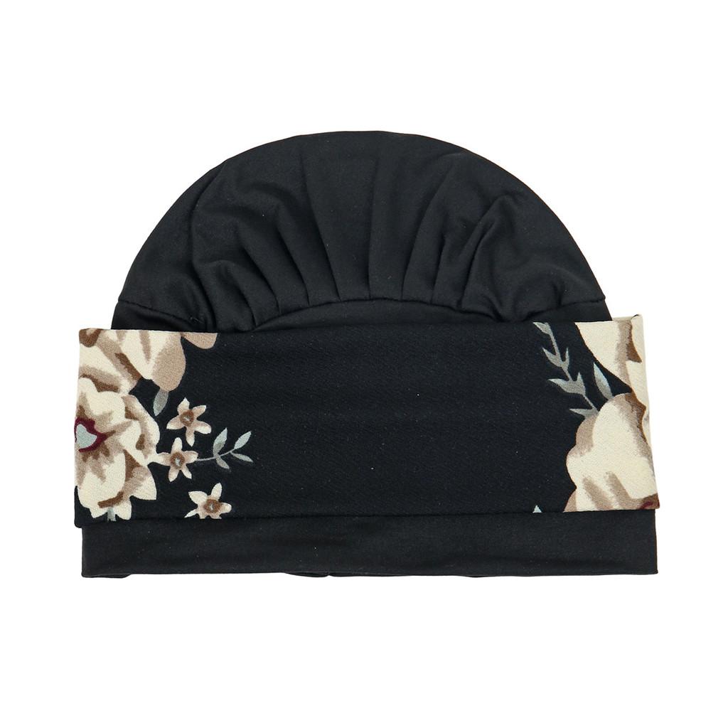 Fashion Ladies Head Scarf With Floral Print And Breathable Polyester For Casual Wear