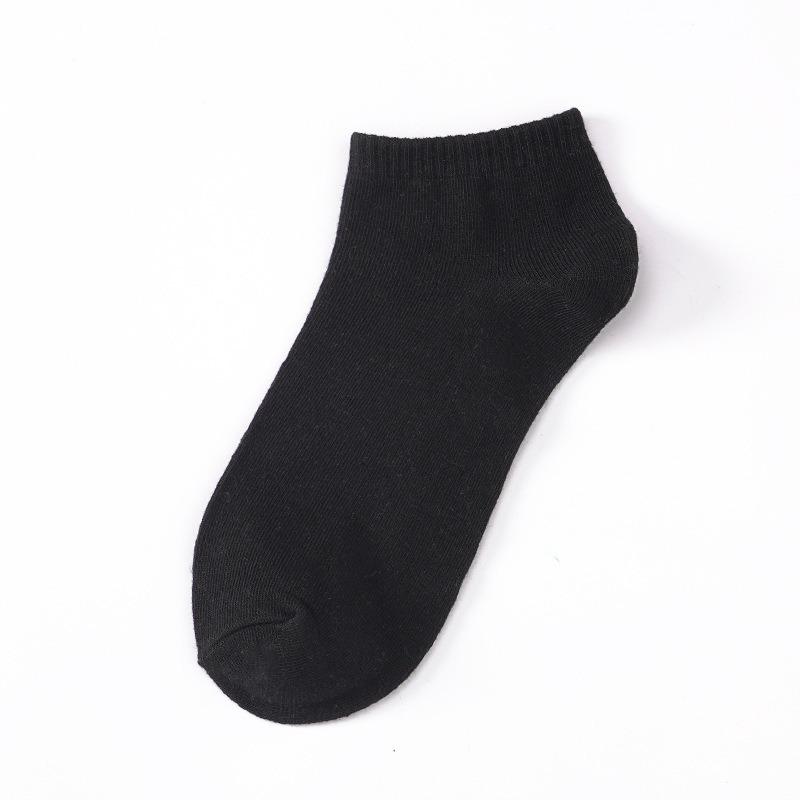 10 Pairs of Men's Spring and Summer Sweat Absorption Shallow Mouth Invisible Socks