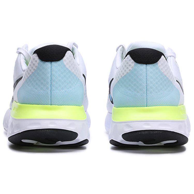 Nike Renew Run 2 'Volt' White Black Light Blue Fury Volt Men's Running Shoes CU3504-100