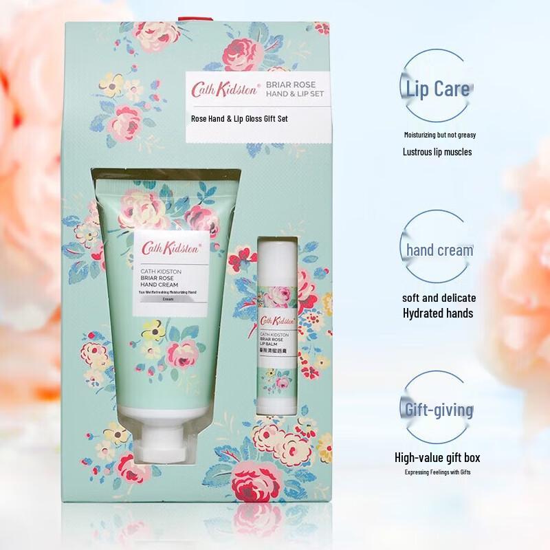 CATH KIDSTON Set Regalo Balsamo Mani e Labbra alla Rosa