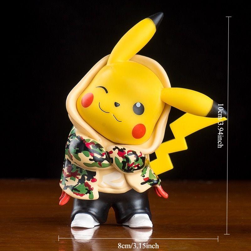 

Pokemon Pikachu Figures Model 8CM Pokmon Anime Figure Toy Dolls Kawaii Girl Boy Birthday Gifts no box