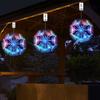 IP44 Solar Ground Pendant Lamps 19LED Starburst Lamp Fairy Lights LED Hanging Chandeliers  Party