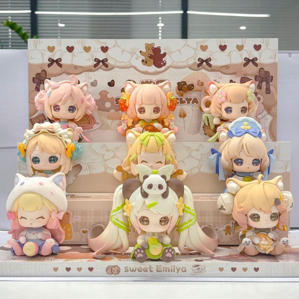 New Cat Ni Cub Adventure Magic Box Blind Box Figure Trendy Toy Office Car Accessories Peripheral Female Birthday Gift