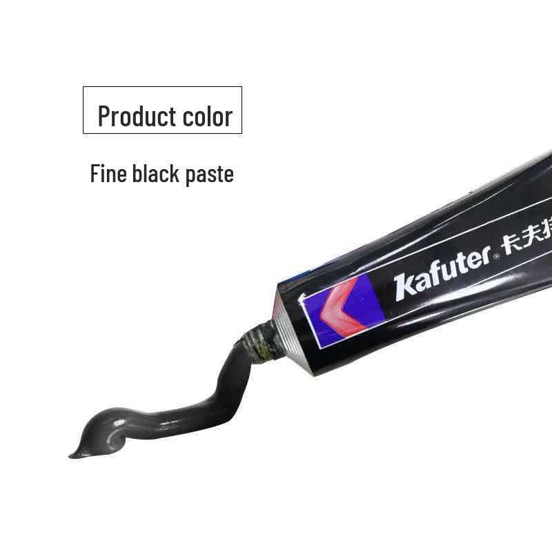 KRAFT Black Silicone Glue K-586: Waterproof, Oil & High-Temperature Resistant Engine Sealant, 85g.