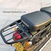Haiyuepai Extended Seat with Tail Box for Honda Cub CC110: Thickened, Reinforced, and Includes Tail Rack Storage.