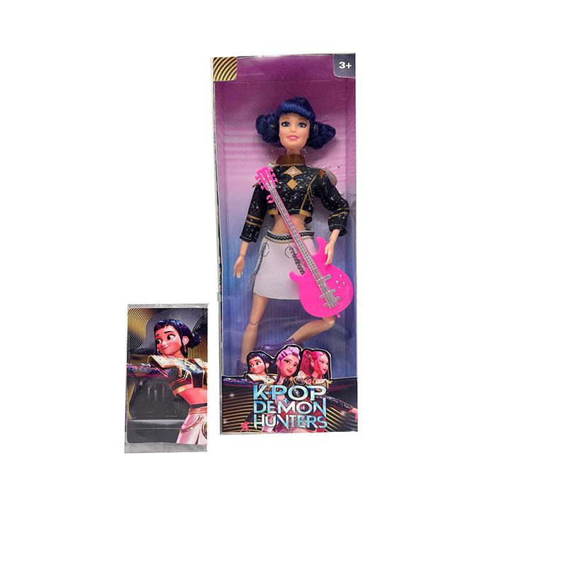 Neue Puppe Spielzeug Kpop Demon Hunter Actionfigur Spielzeug Rumi Mira Zoe schöne Prinzessin Baby Mädchen Puppe mit Musikfunktion Spielzeug Mädchen