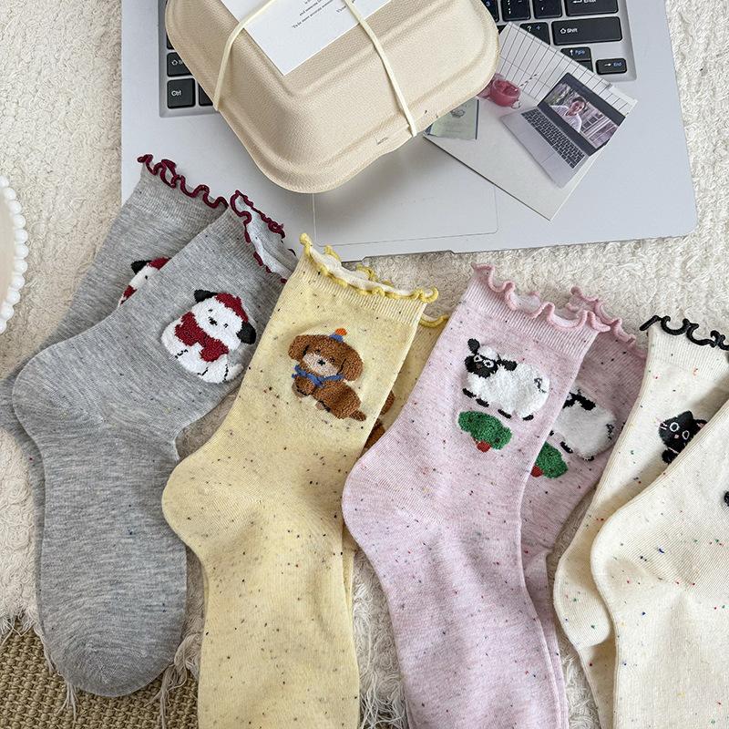 Cartoon Socks, Small Animals, Fungus, Trimmed Socks, Cute Ideas, Gauze Piles, Socks, Cotton Socks