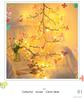 LED Branch Rattan String Lights: Decorative Lighting for Living Room, Bedroom, Holidays, Weddings