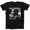 Brainbombs It's A Burning Hell No Place Punk Rock Music Tee Black T Shirt B593