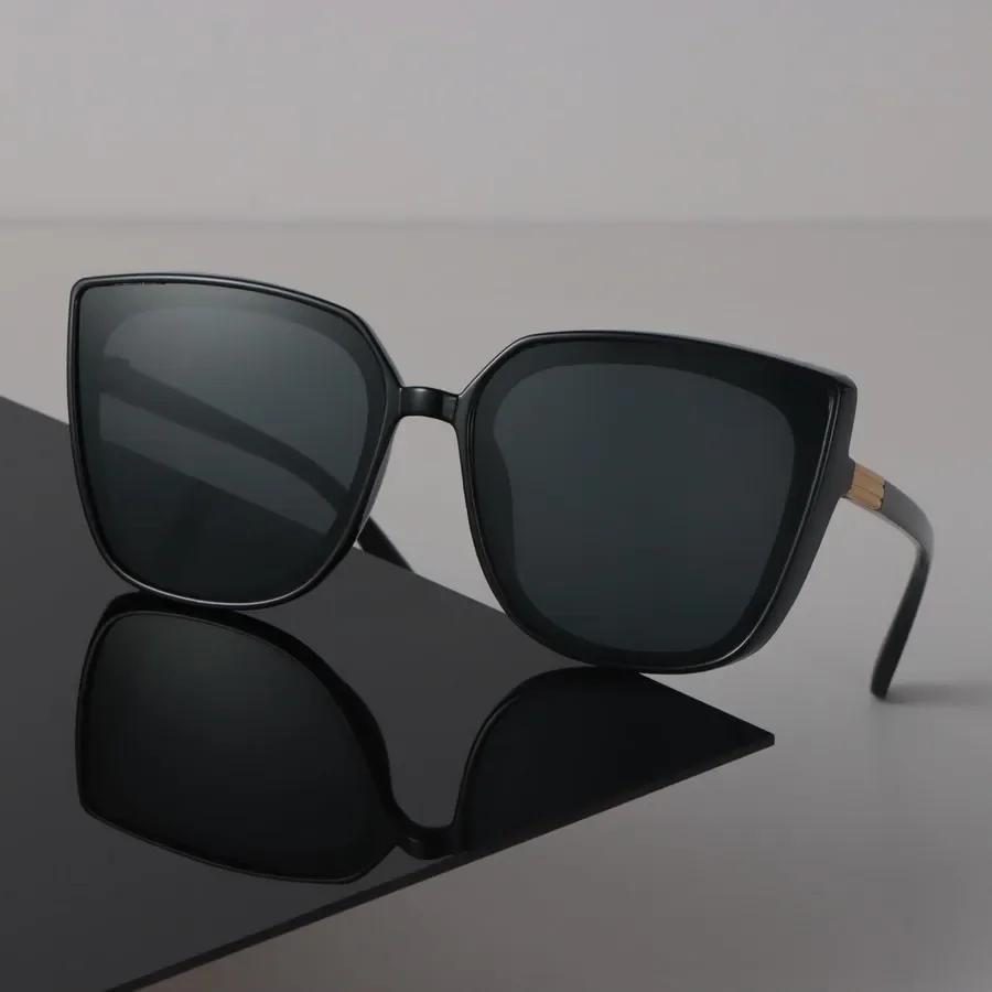 Big Square Sunglasses Women Men Retro Luxury Female Male Mirror Clear Designer Eyewear Sexy Brand Black Sun Glasses