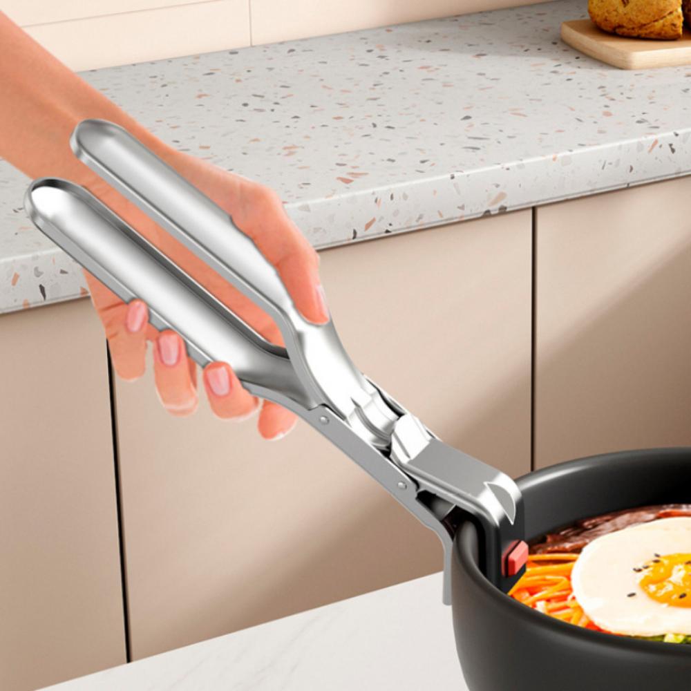 Stainless Steel Anti-scalding Clip, Kitchen Bowl Clip, Steamer Clip, Plate Anti-scalding Clip, Oven Dish Clip, Dish Clip, Cooking Pliers