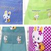 Rabbit With Double Pocket Sleeveless Hang Neck Kitchen Supplies Cooking Apron Household Cleaning Aprons For Adults Lady Women