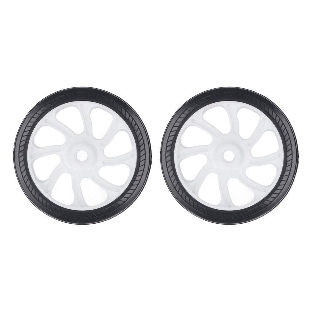 2PCS Air Compressor Wheel ABS and Rubber Universal Air Compressor Wheel Replacement