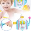 Children's Bathroom Water Toy Ice Cream Handmade Fun Baby Cone Play Foam Shop Toy Bubble Water M1Y1