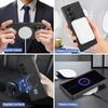 MagSafe Kabelloses Laden Leder Geldbörse Handyhülle Für Samsung Galaxy Z Fold 7 6 5 4 3 Fold7 Fold6 Fold5 Flip Geldbörse Kartenhülle