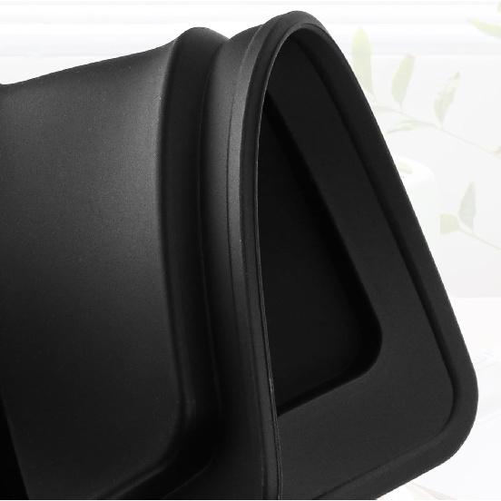 Silicone Toaster Top Cover, 1PCS Toaster Cover Black Bread Maker Dust Machine Covers Protector Lid Sandwich Machine Part Accessories