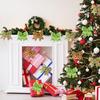 12 PCS Red Green Christmas Bows, 6' Wreath Bows for Tree & Home Decor