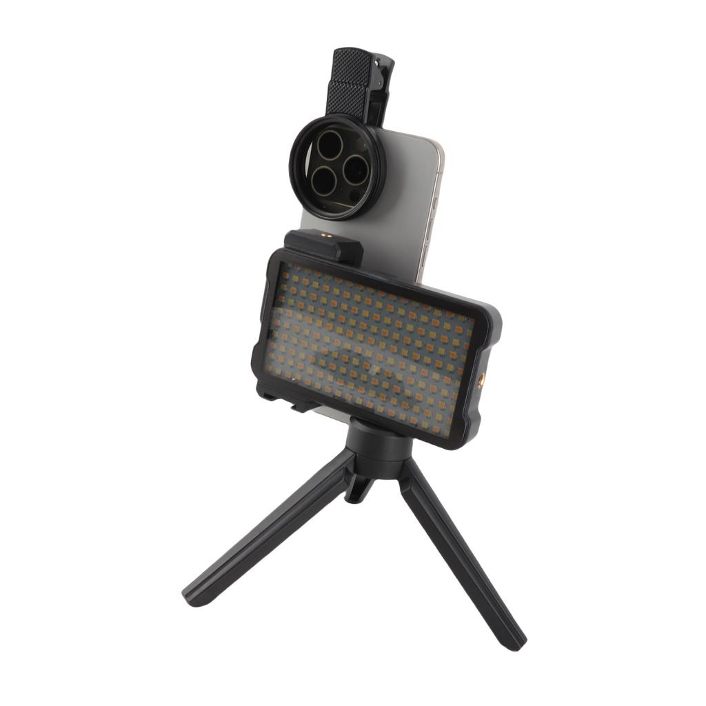 Photography Light Wireless Rechargeable Photo Light with 180 LED Chips Adjustable Color Temperature and Brightness Lamp