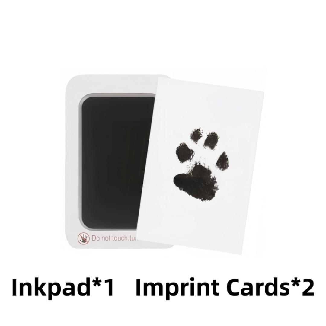 

Baby Handprint and Footprint Kit Safe Non-Toxic Ink Pads Clean Inkless Touch Pet Paw Print Ink Kits with baby gift baby items