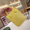 Leisure PVC Shoulder Bag Simple Mini Messenger Bag Fashion Storage Bag Mobile Phone Bag  Vacation
