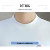 Tucano Men's Semi-High Collar Short Sleeve T-Shirt