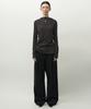 Leopeusaideuhwaiteulabel Drape Long Sleeve Charcoal