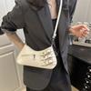 Premium Design Spring New Trend Retro Spice Girl High Texture Shoulder Underarm Messenger Bag