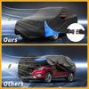 Motoforti All-Weather Waterproof Car Cover - UV-Resistant Outdoor Full Exterior Protection for mg HS 2018- 210D-PU