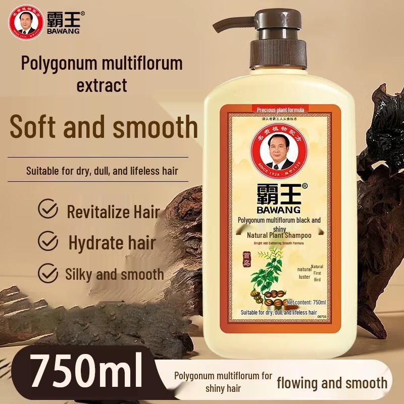 BaWang He Shou Wu Black & Brightening Shampoo