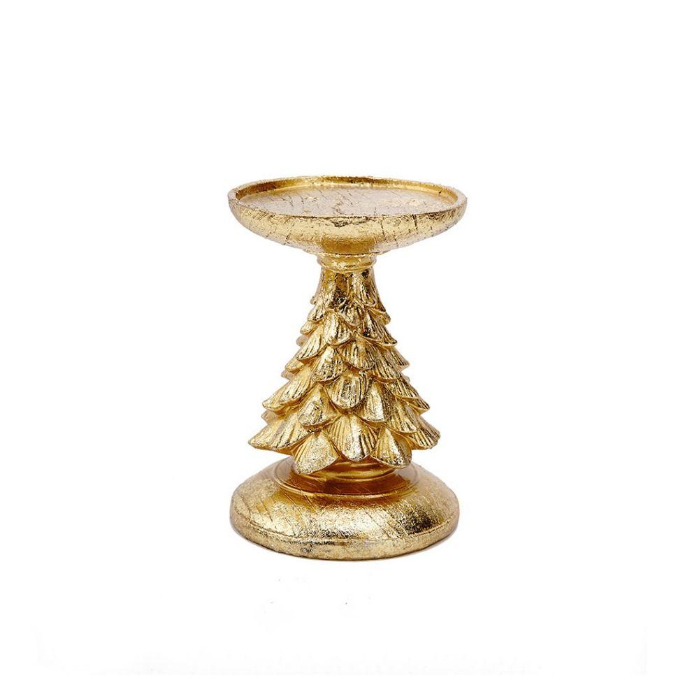Vintage Candle Holder Resin Candlestick Stand Ins Style Candle Stand Ornament  New Year