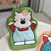 Creative Cartoon Bear Hand Towel Coral Fleece Absorbent Wipe Cloth Home Decor Quick-drying Bathroom Hand Cloth