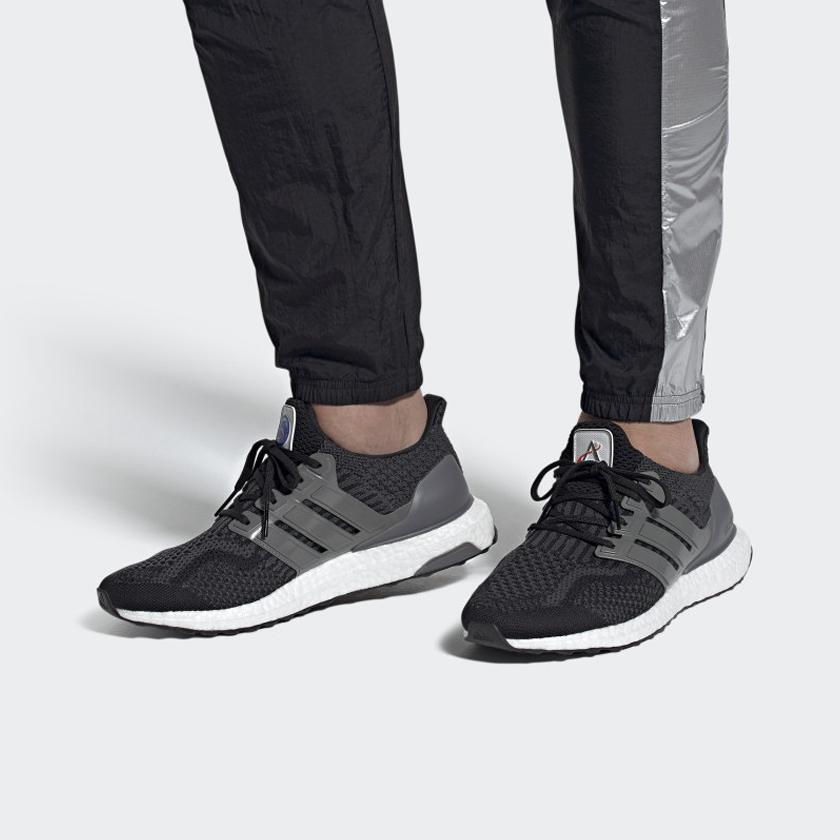 New Adidas Ultra Boost 5.0 Dna Nasa Core Black Iron Metallic FZ1855