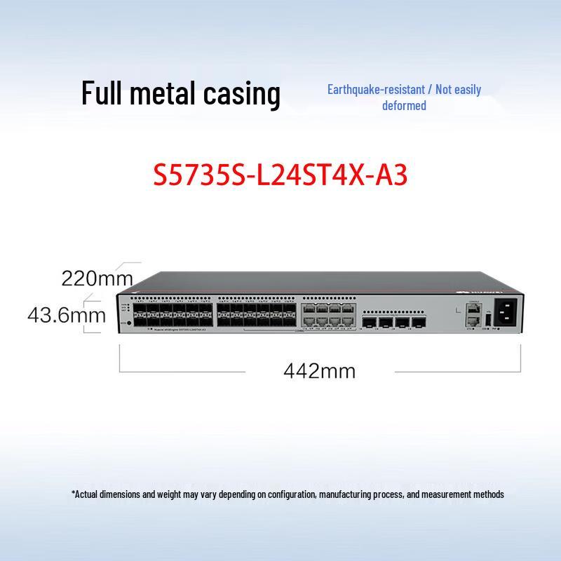 

Huawei Kunling S5735S-L24ST4X-A3 Managed Switch