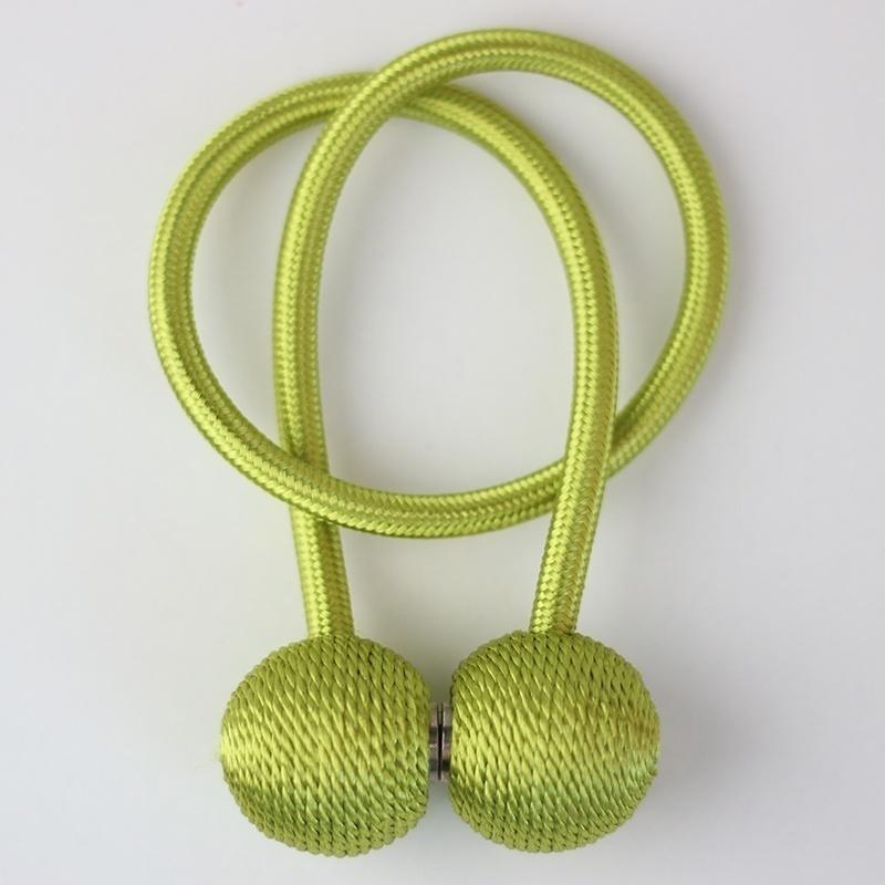1Pc Magnetic Pearl Ball Curtain Tiebacks Accesorios Curtain Cilp Accessory Curtain Holder Buckle Rope
