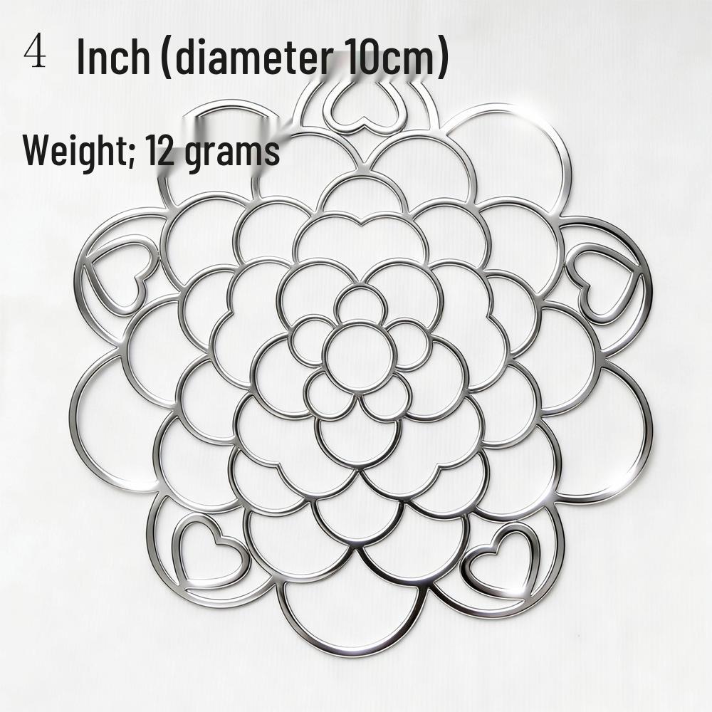 Foldable Metal Laser-Cut Floral Arrangement Grid – Trending Flower Arranging Aid