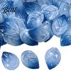 50 Leaf Beads Pack 50Pcs Glass Camellia Tea Pendant