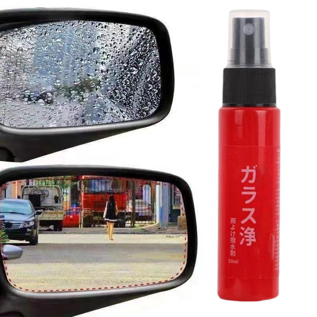 Car Glass Anti-rain Water Spray Repellent Nano Coating Hydrophobic Waterproof Agent Oil Film Removing Auto Glass Film Agent
