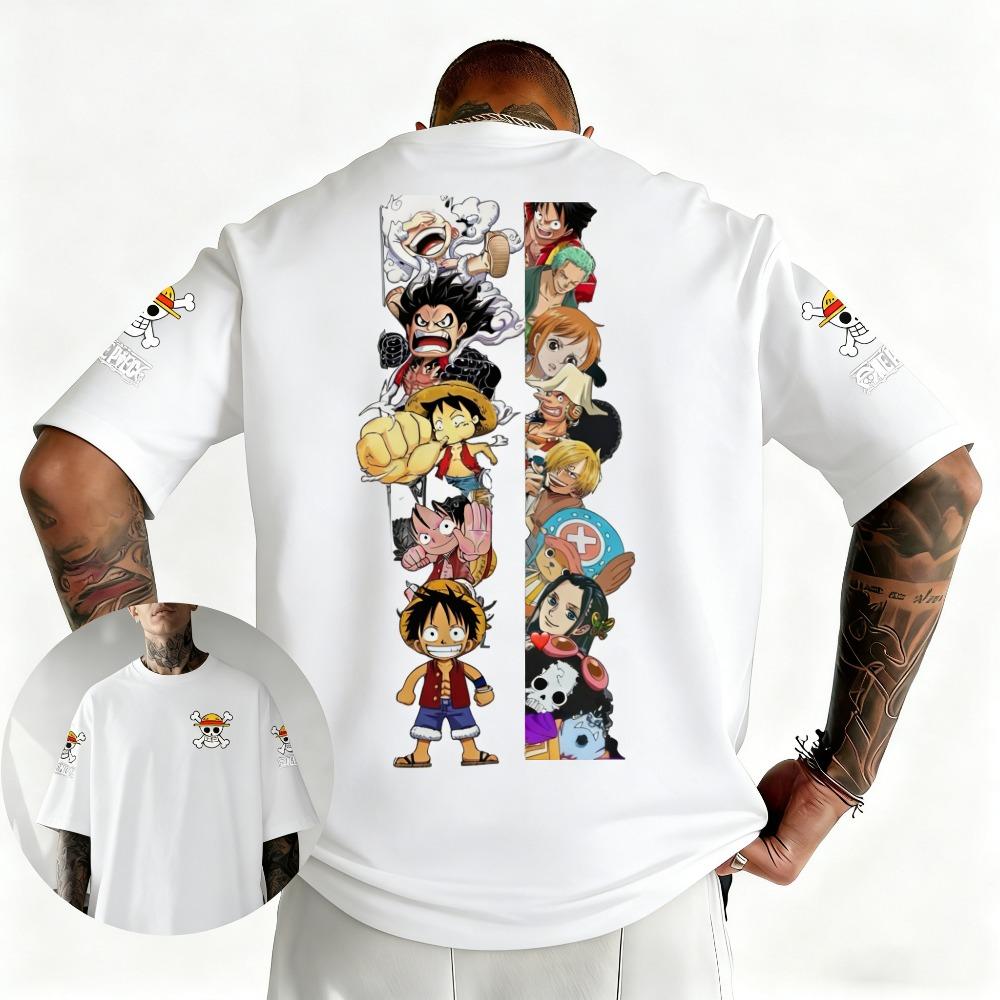 Summer Men s and Women s T-shirt Casual Parent Child Top Fashion XS