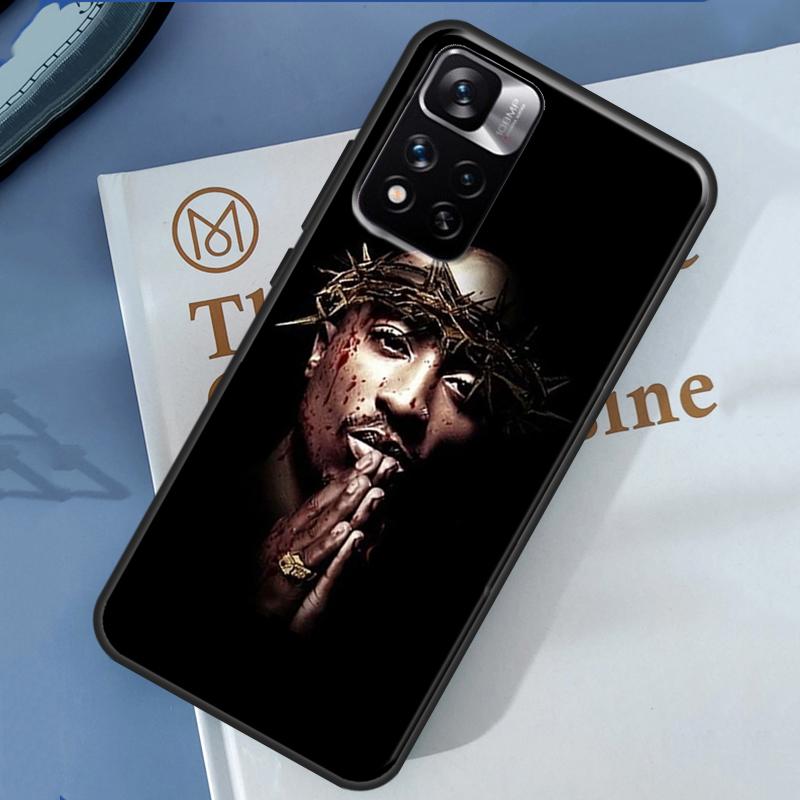 Rapper 2pac Sänger Tupac Hülle Für Xiaomi Redmi 14C 13C 10C 12C Redmi Note 13 14 Pro 12 11 9 10 9S 10S 11S 12S Abdeckung