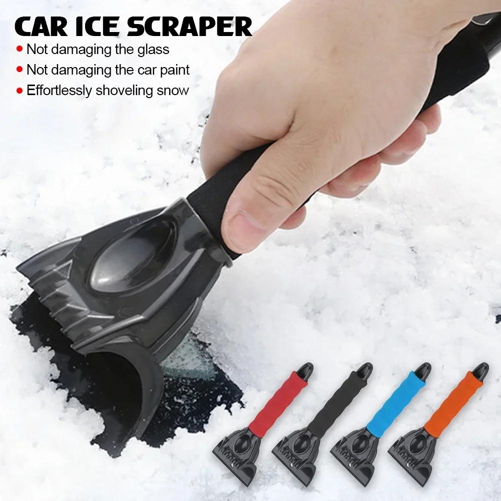 Car Ice Scraper Snow Shovel Windshield Auto Defrosting Car Winter Snow Removal Cleaning Tool Car Accessories Snow Removal Shove