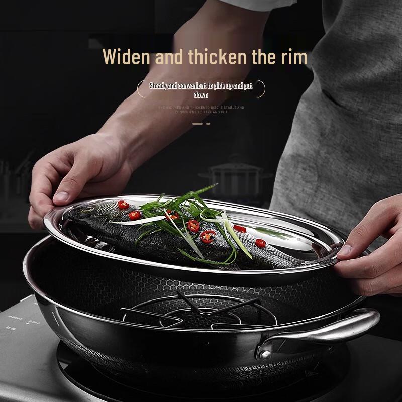 304 Stainless Steel Oval Deep Fish Plate