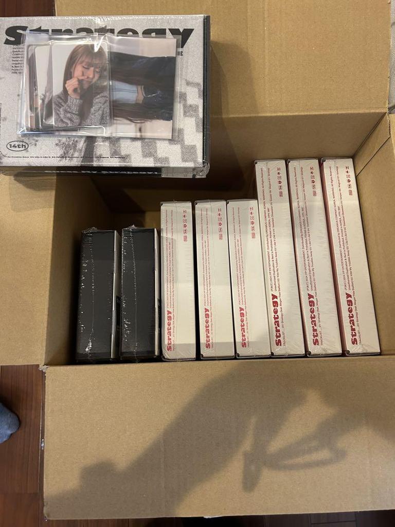 [USED] TWICE Strategy Album Multiple Versions 3 Set Lucky Drop 3