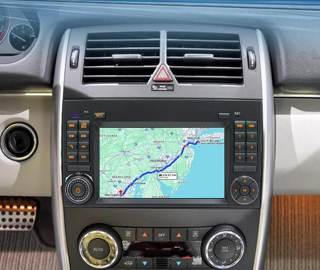 Cross-Border Exclusive Android Navigator for Mercedes-Benz B200: 7-inch Smart Central Control with Large Screen & Reversing Image System.