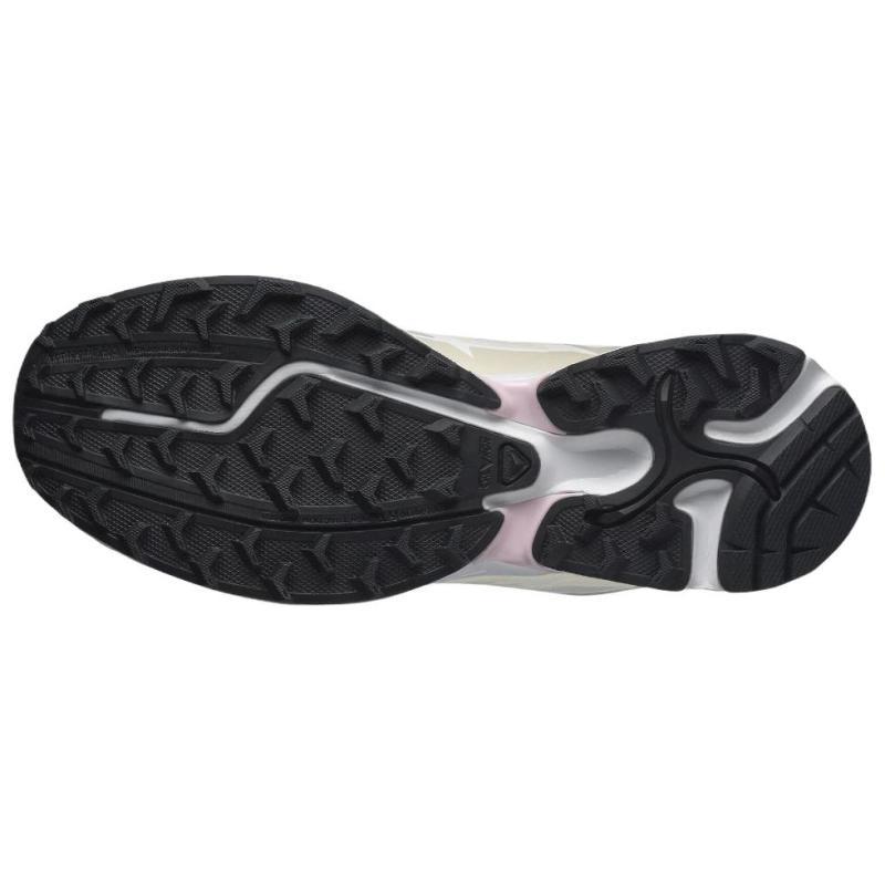 SALOMON XT Pathway 2 Cushioning Coverage Support Low Top Casual Running Shoes Women's Ecru Sneakers 478082