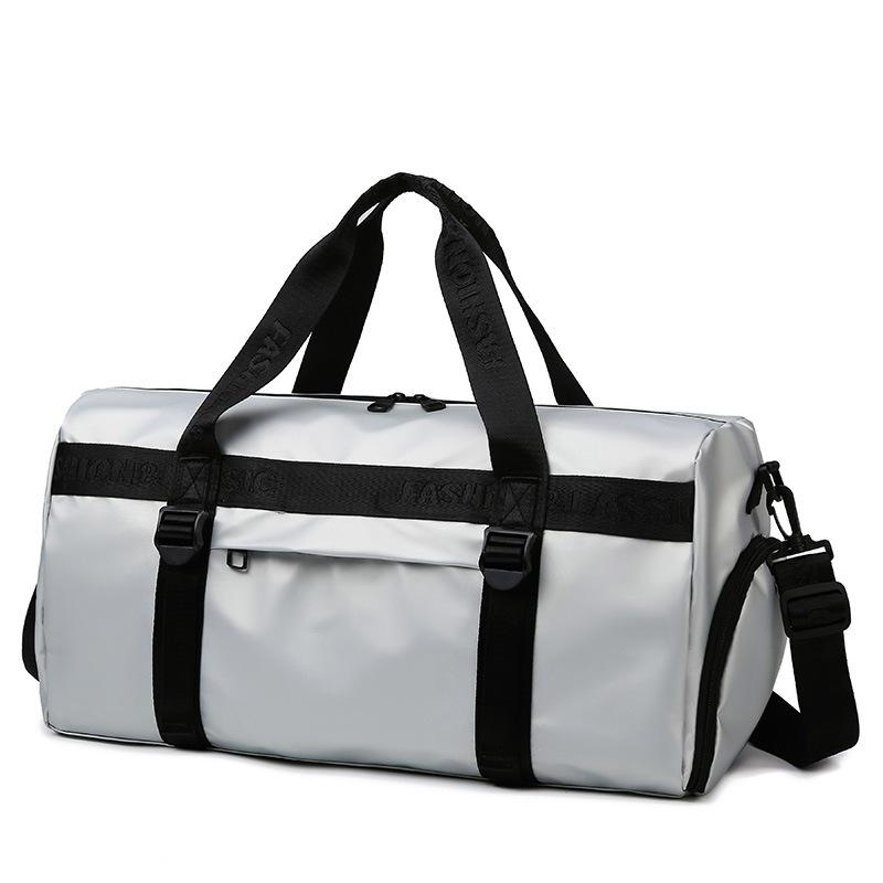 Fitness bag Men's wet and dry separation training Sports bag Luggage bag Short trip bag Women's large-capacity yoga bag